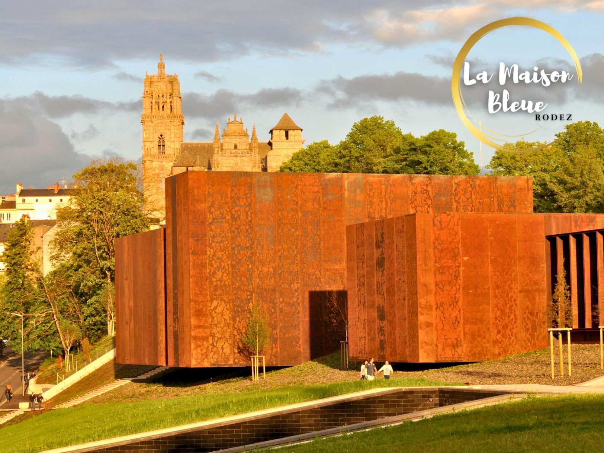La Maison Bleue, Un Emplacement De Choix A Rodez Exterior foto